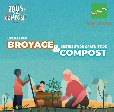 Distribution gratuite de compost