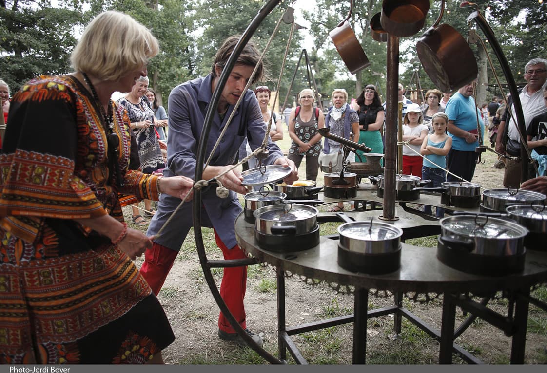 A la manière d'une fête foraine : La Kermesse