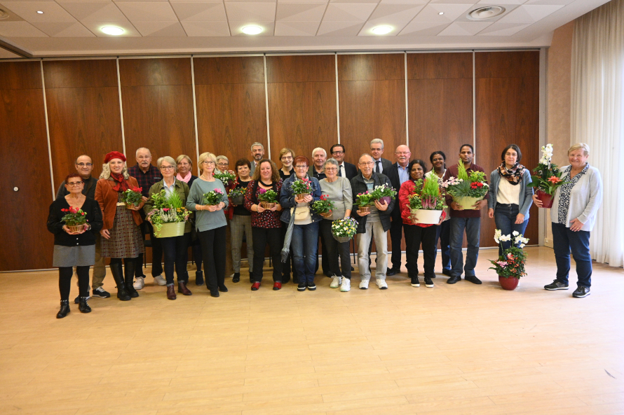 Cérémonie de remise des récompenses au concours de Jardins et Balcons fleuris