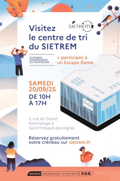 Visitez le centre de tri du Sietrem