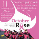 Octobre Rose - Venez pagayer sur la Marne avec les Dragon Ladies
